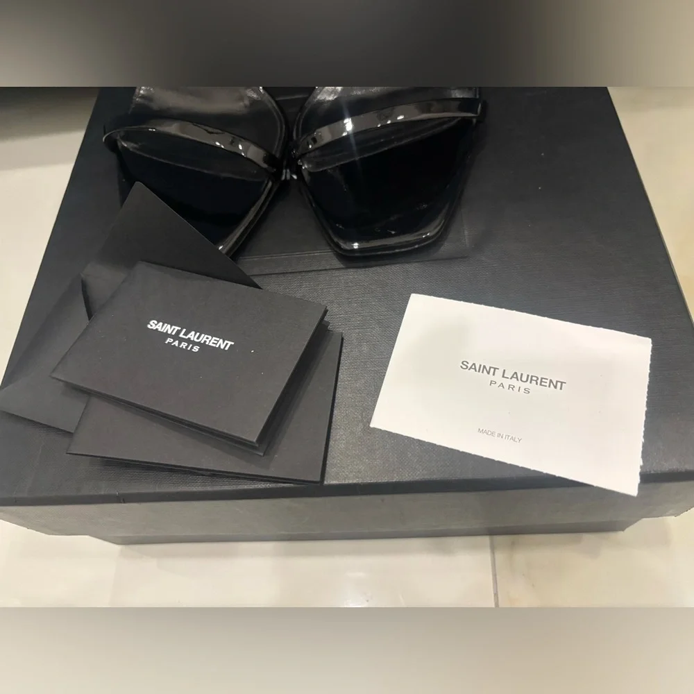 YSL Black Opyum Heels - Picture 13 of 16